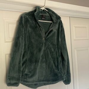 North face quarter zip fleece